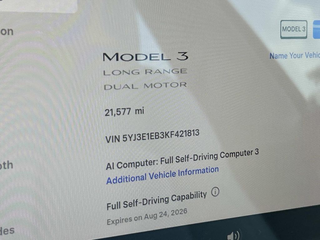 Used 2019 Tesla Model 3 Sedan