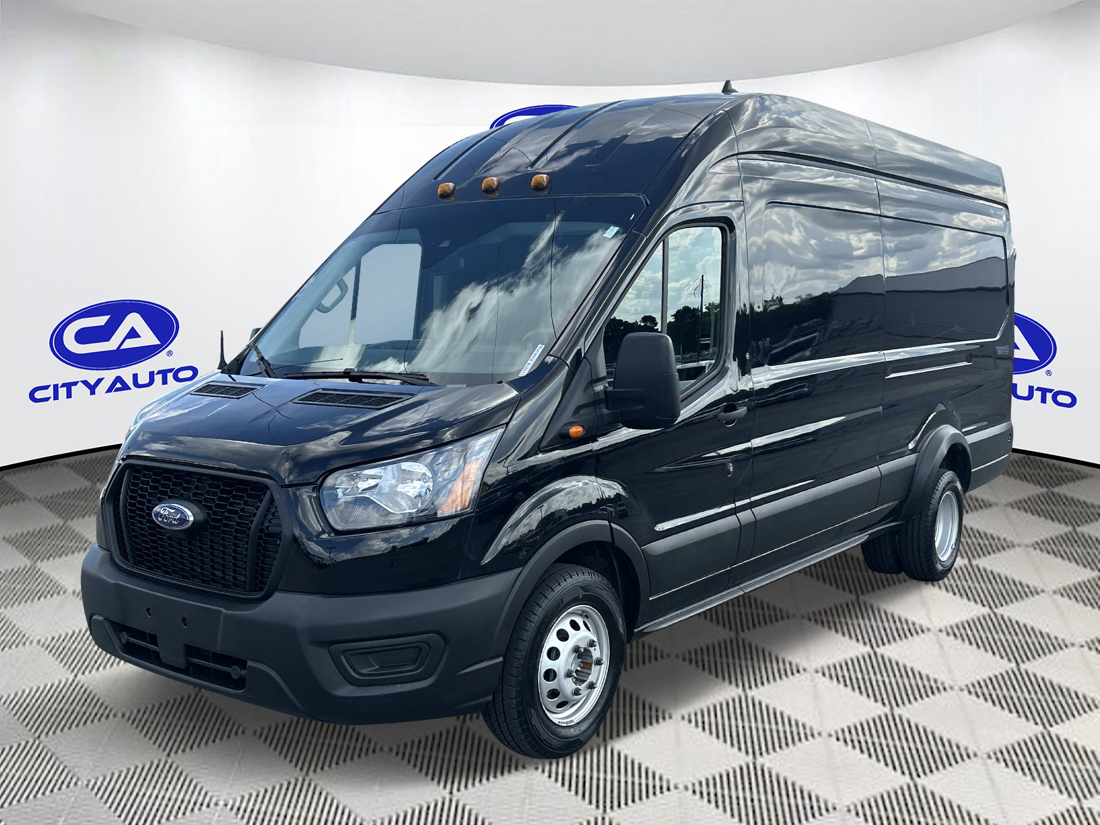 Used 2024 Ford Transit Van T-350HD EL High Roof Slide Van