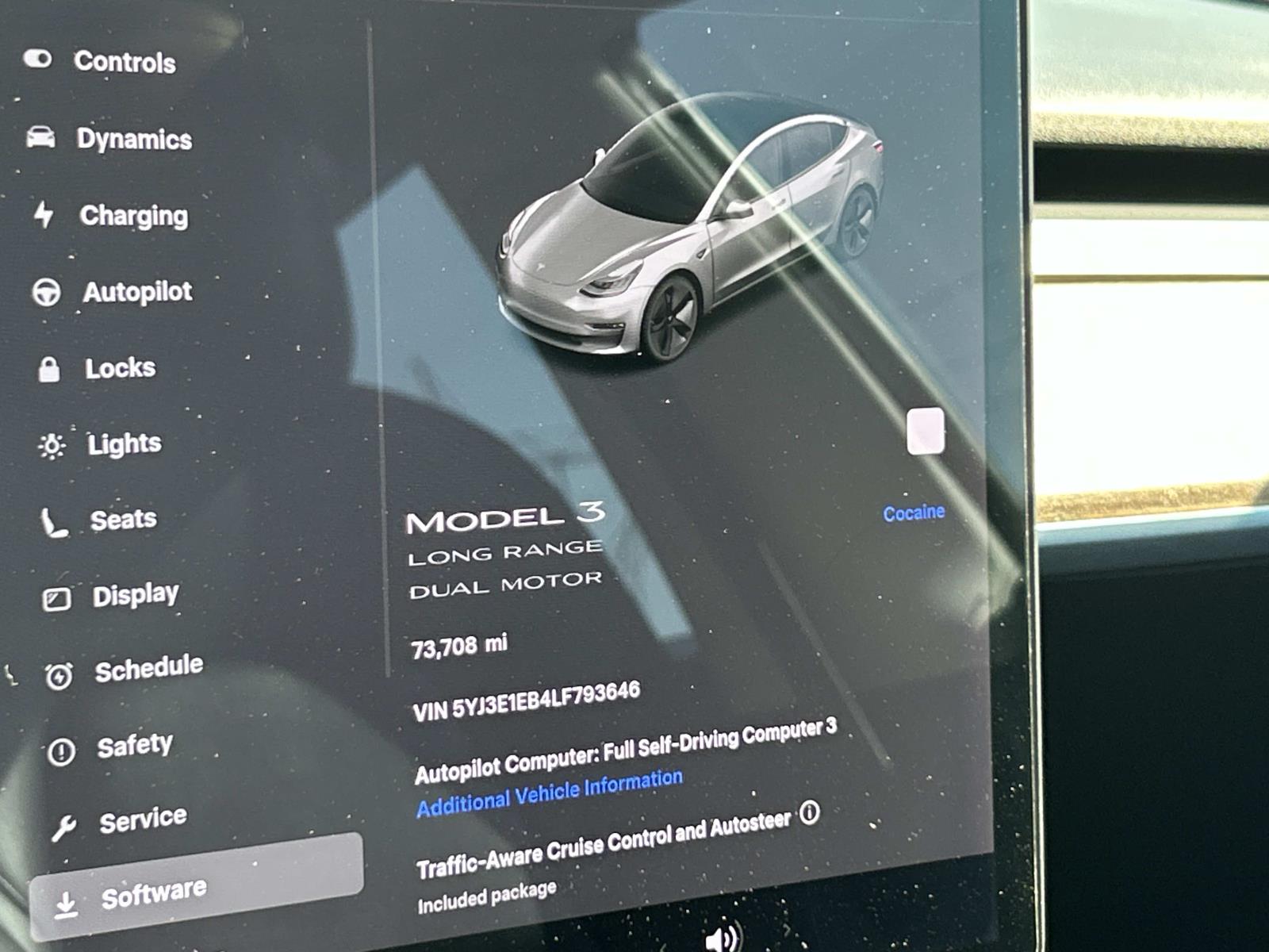 Used 2020 Tesla Model 3 Sedan