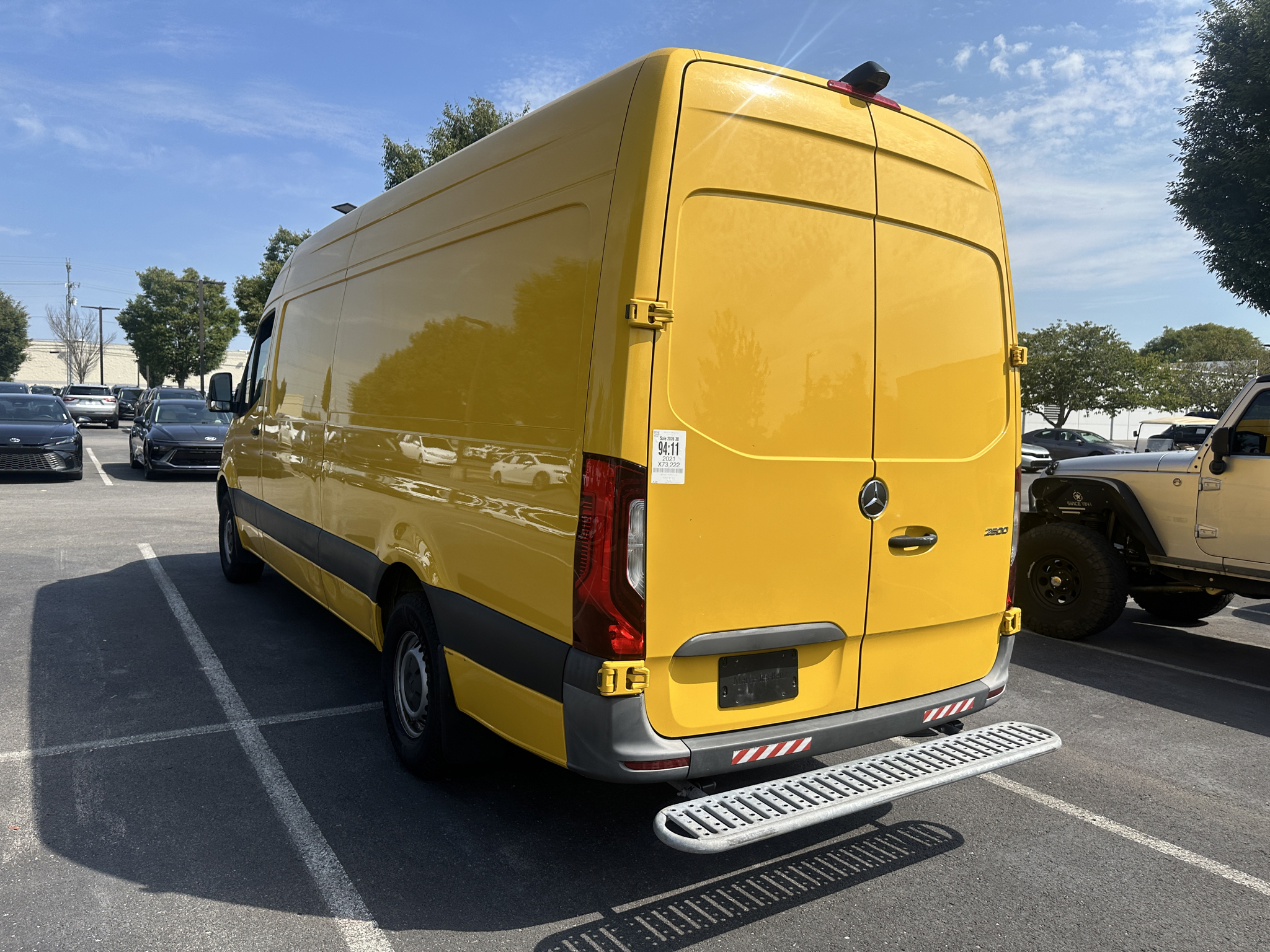 Used 2021 Mercedes-benz Sprinter 2500 Van