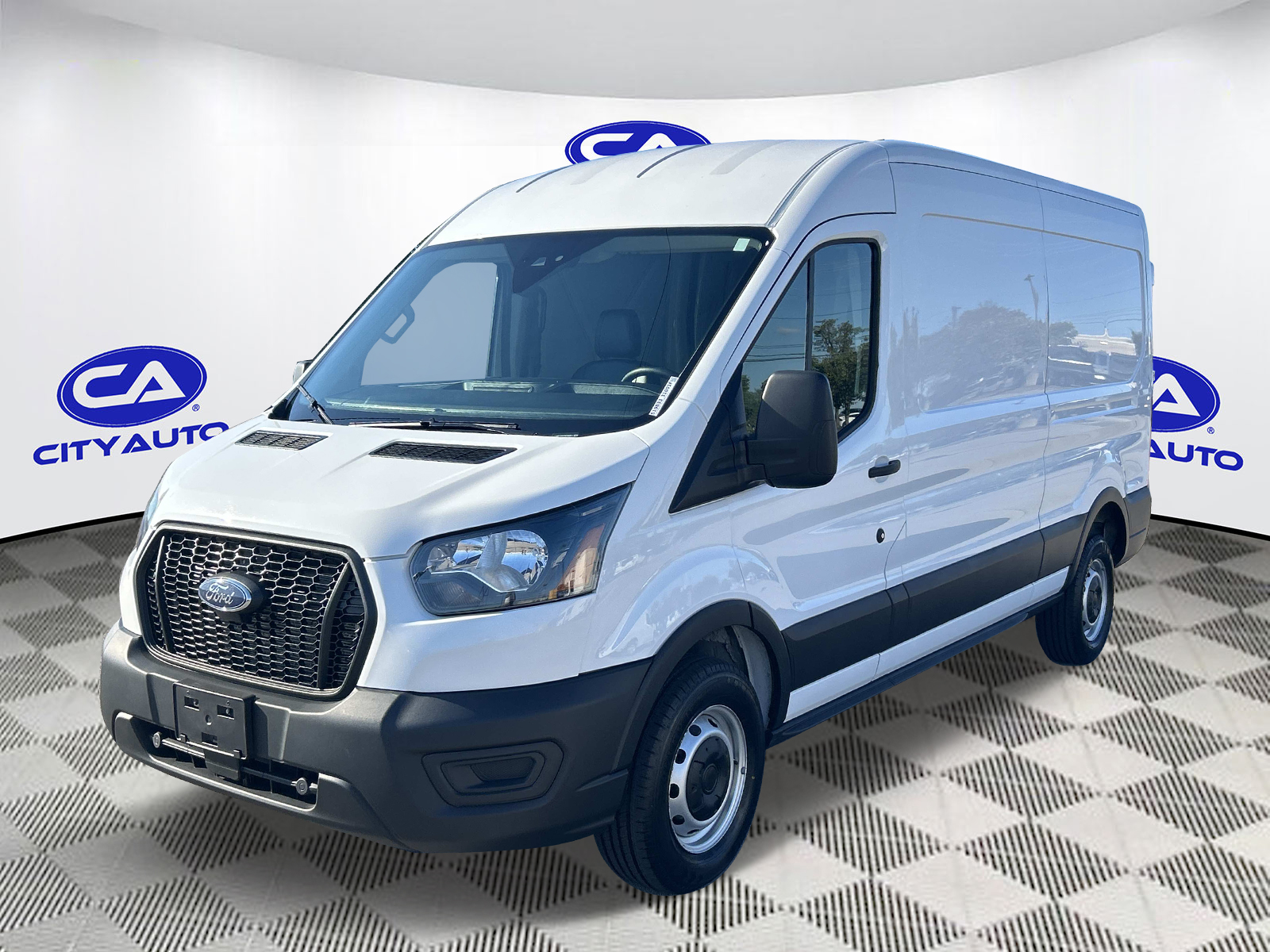 Used 2023 Ford Transit Van T-250 Med Roof Slide Van