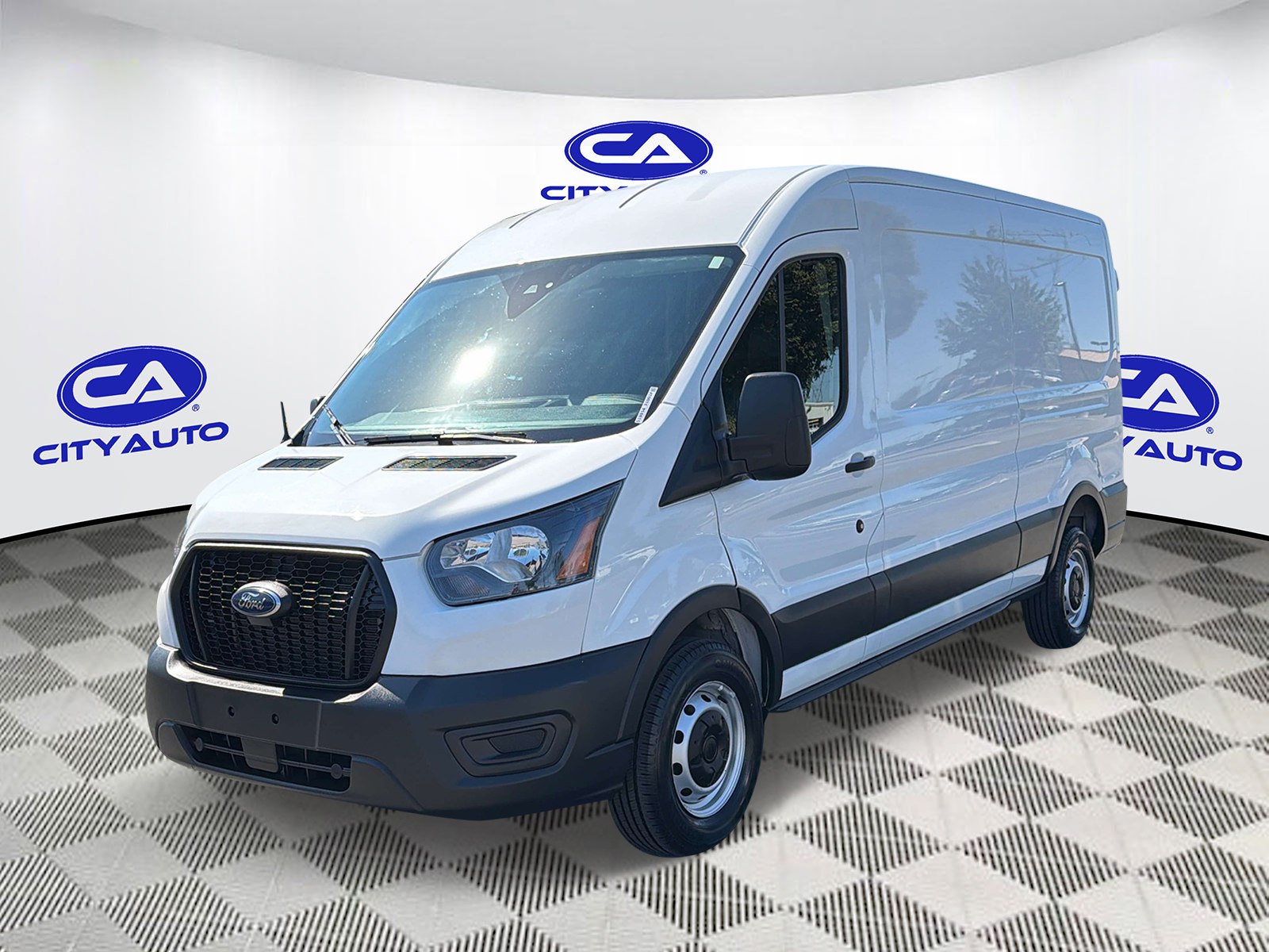 Used 2023 Ford Transit Van T-250 Med Roof Slide Van