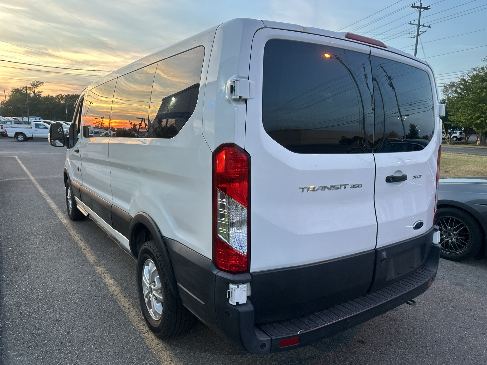 Used 2021 Ford Transit Wagon T-350 Low Roof Slide Wagon
