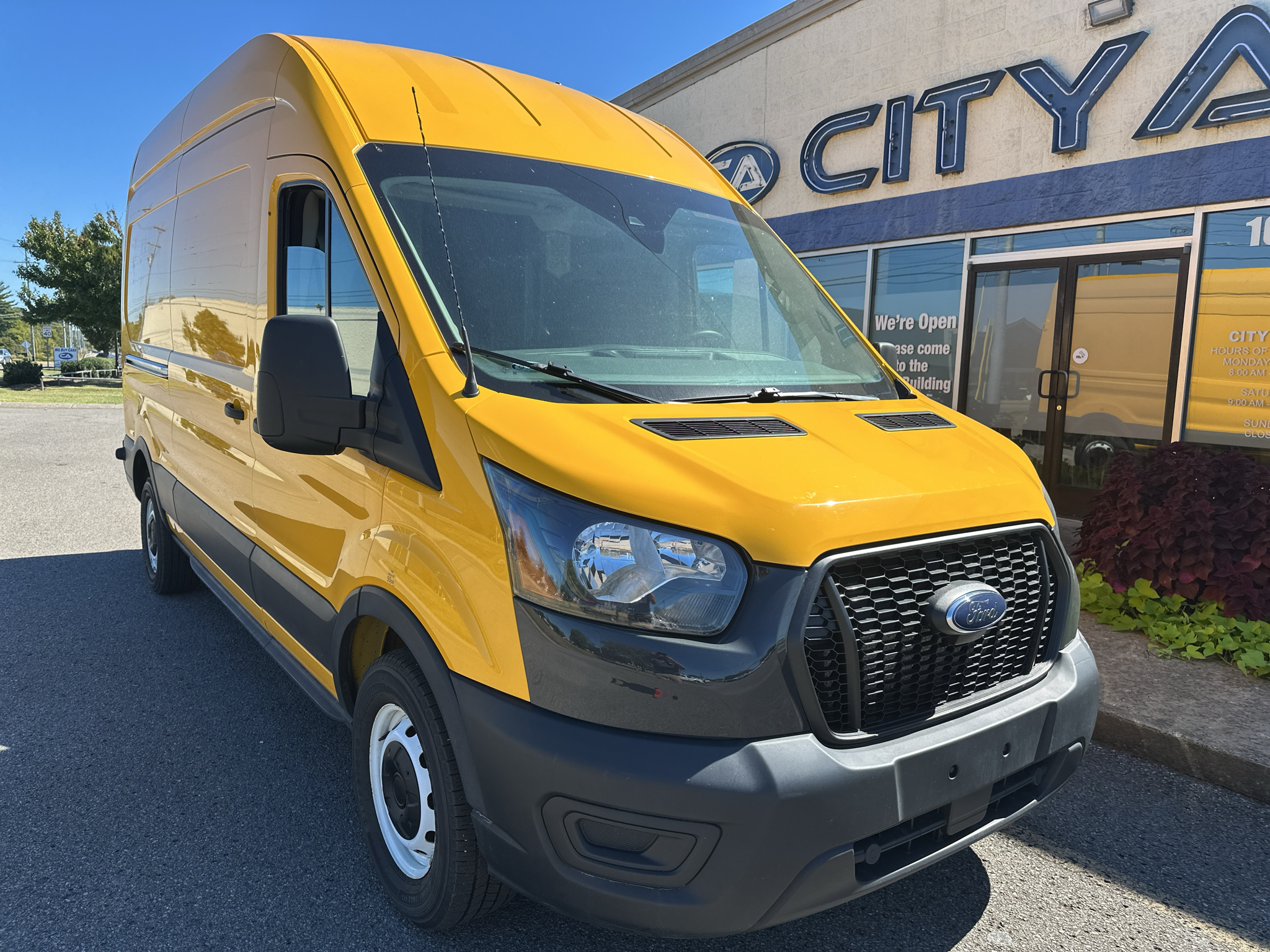 Used 2023 Ford Transit Van T-250 High Roof Slide Van