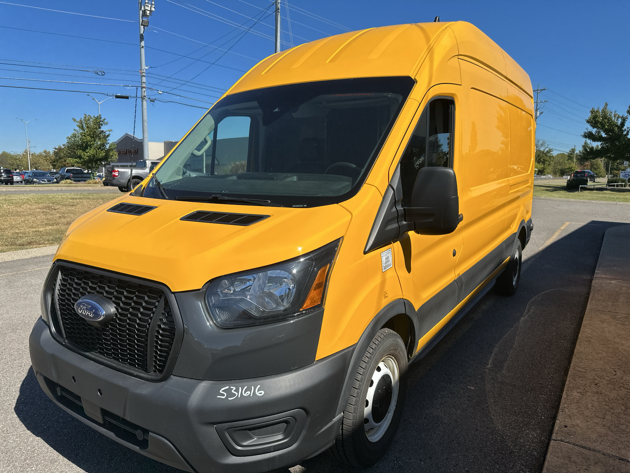 Used 2023 Ford Transit Van T-250 High Roof Slide Van