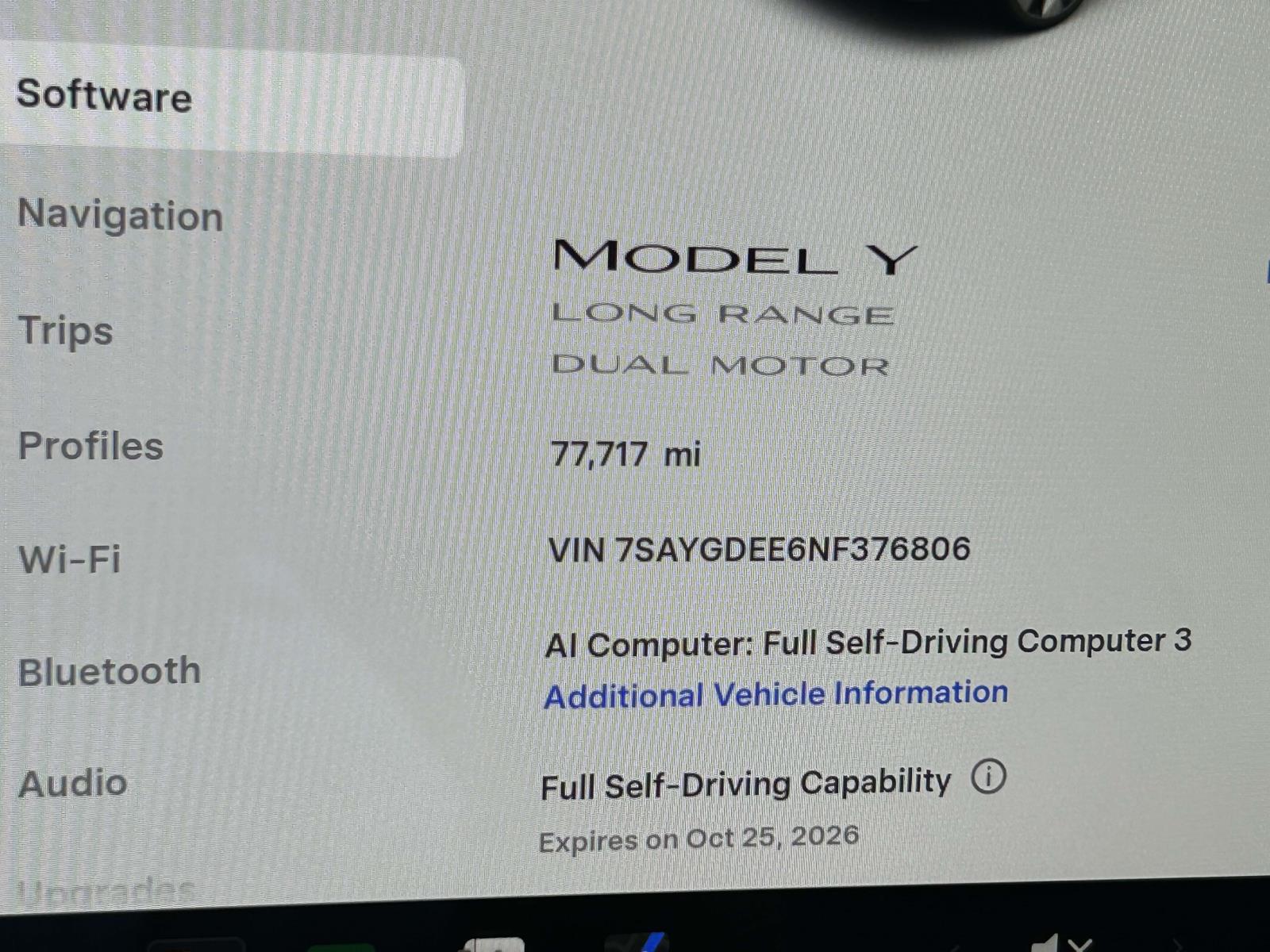 Used 2022 Tesla Model Y SUV