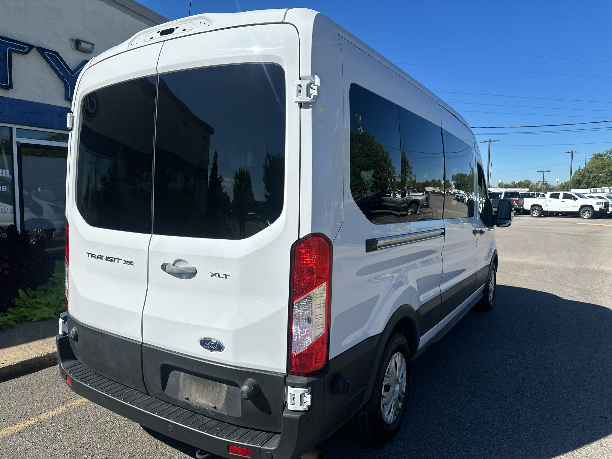 Used 2024 Ford Transit Wagon T-350 Med Roof Slide Wagon