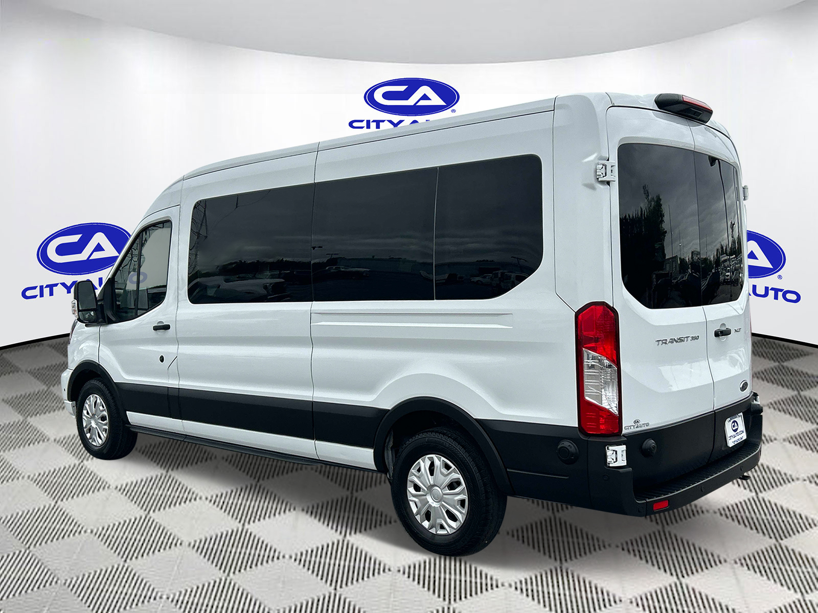 Used 2024 Ford Transit Wagon T-350 Med Roof Slide Wagon
