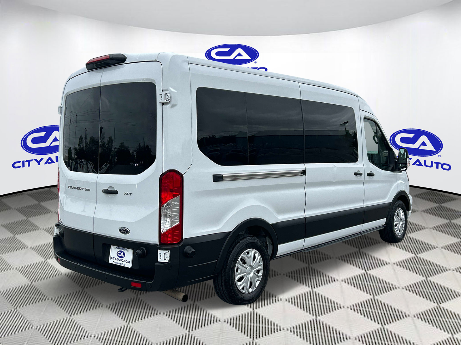 Used 2024 Ford Transit Wagon T-350 Med Roof Slide Wagon