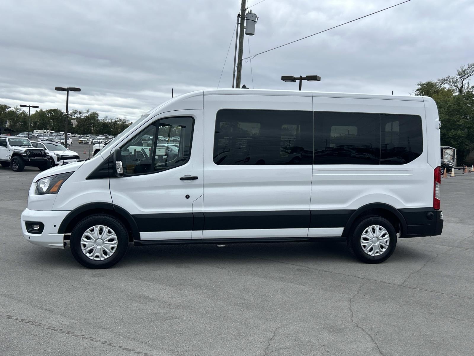 Used 2024 Ford Transit Wagon T-350 Med Roof Slide Wagon