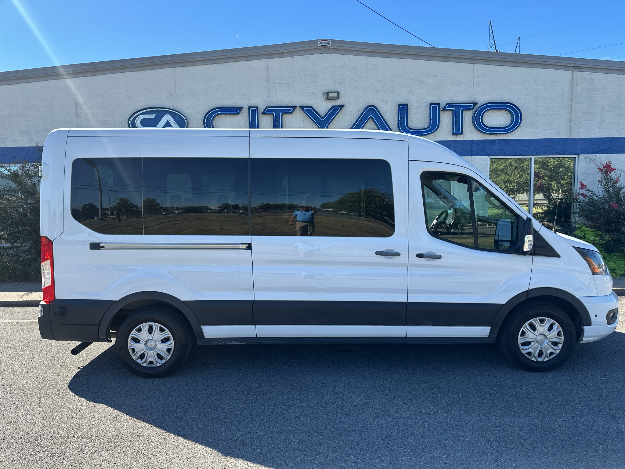 Used 2024 Ford Transit Wagon T-350 Med Roof Slide Wagon