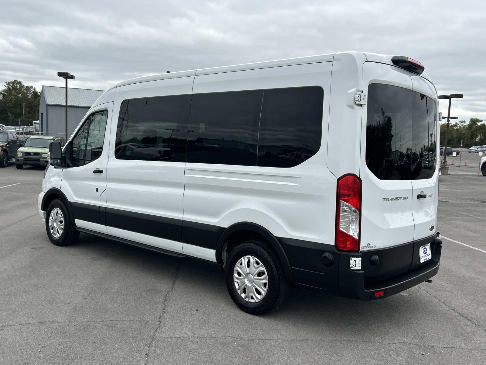 Used 2024 Ford Transit Wagon T-350 Med Roof Slide Wagon