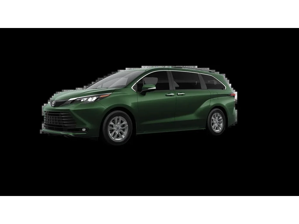 New 2026 Green Toyota XLE image 2