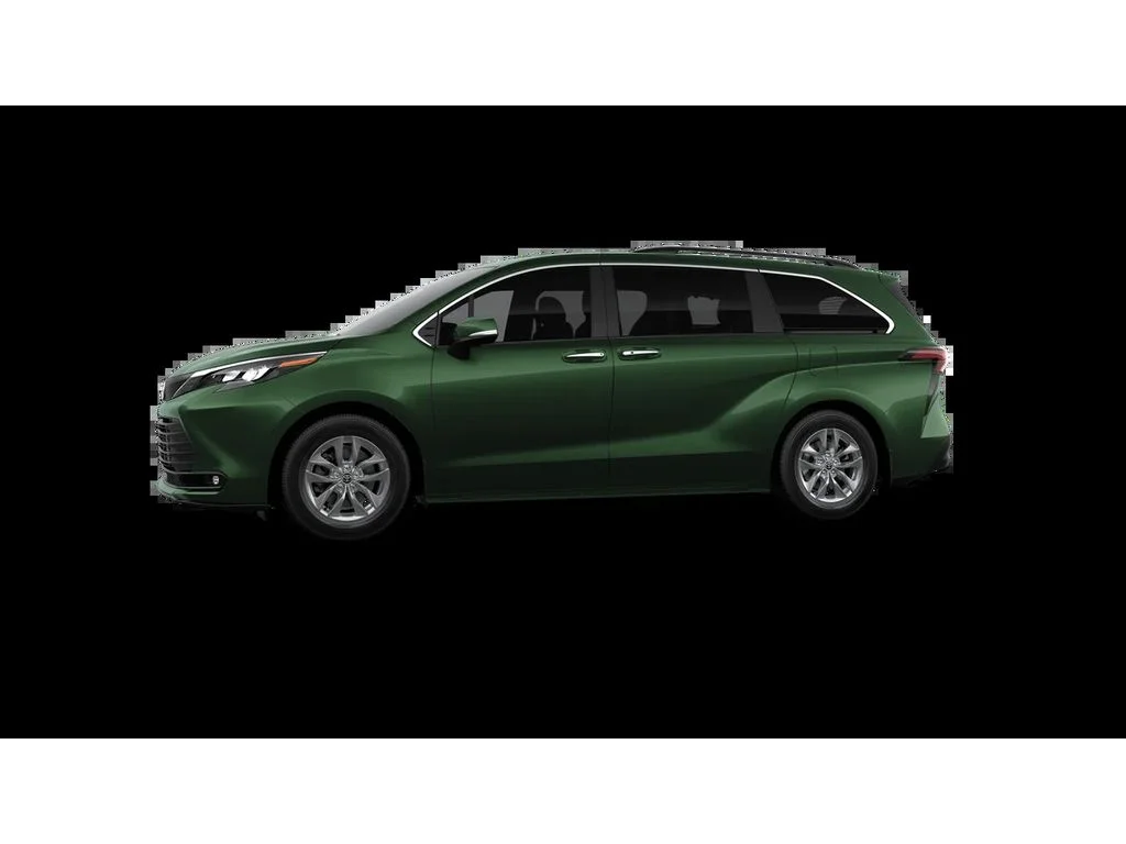 New 2026 Green Toyota XLE image 3