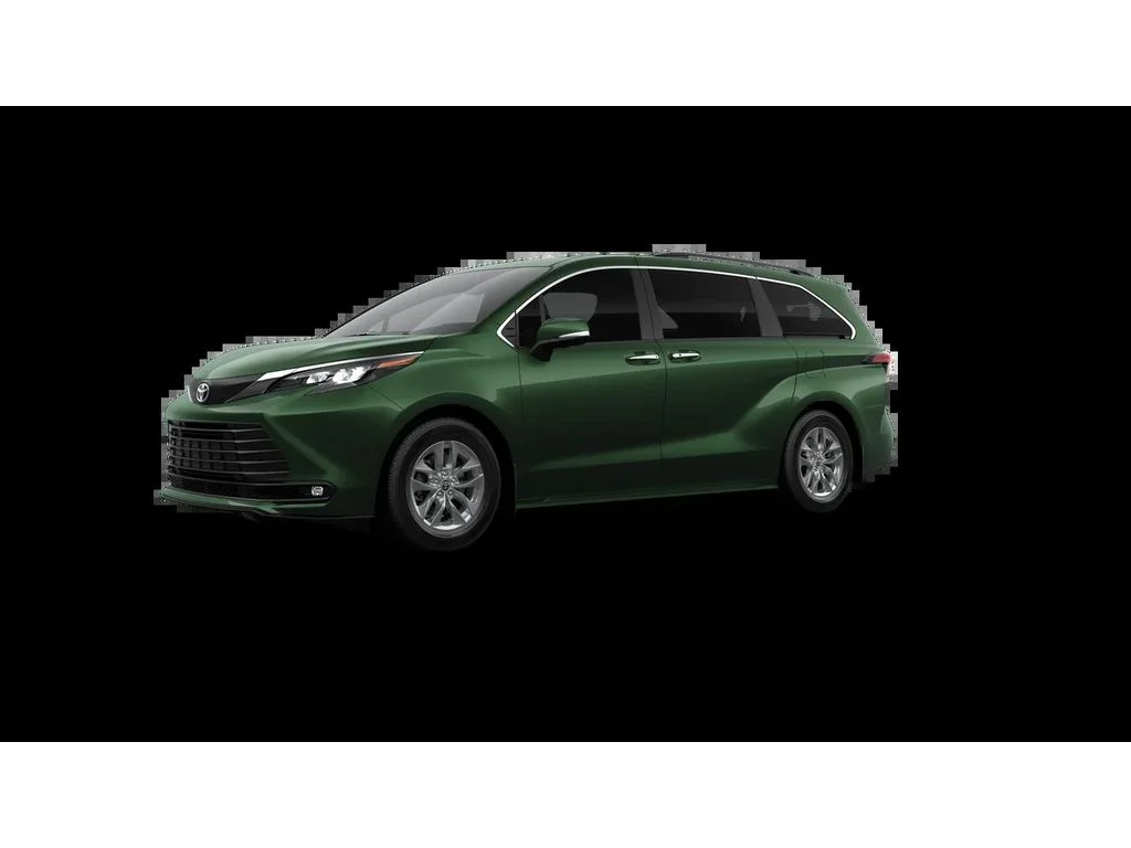 New 2026 Green Toyota XLE image 24