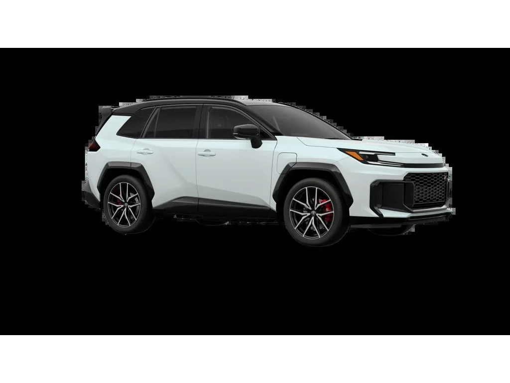 New 2026 Wind Chill Pearl with Midnight Black Metallic roof Toyota GR SPORT image 14