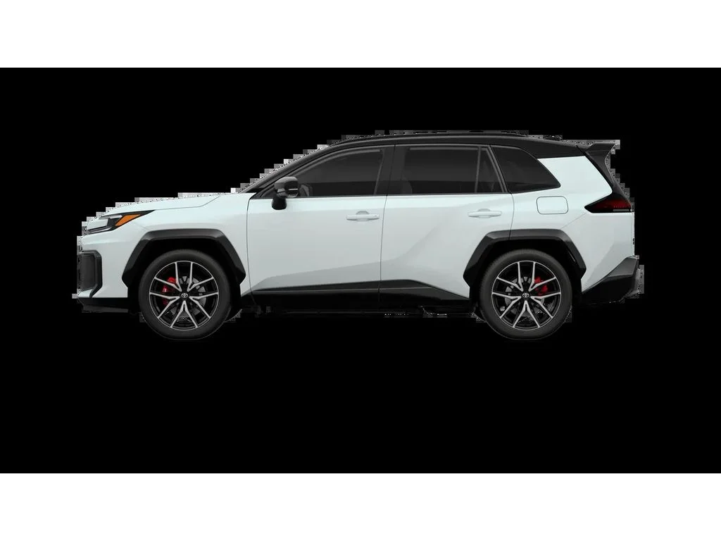 New 2026 Wind Chill Pearl with Midnight Black Metallic roof Toyota GR SPORT image 4