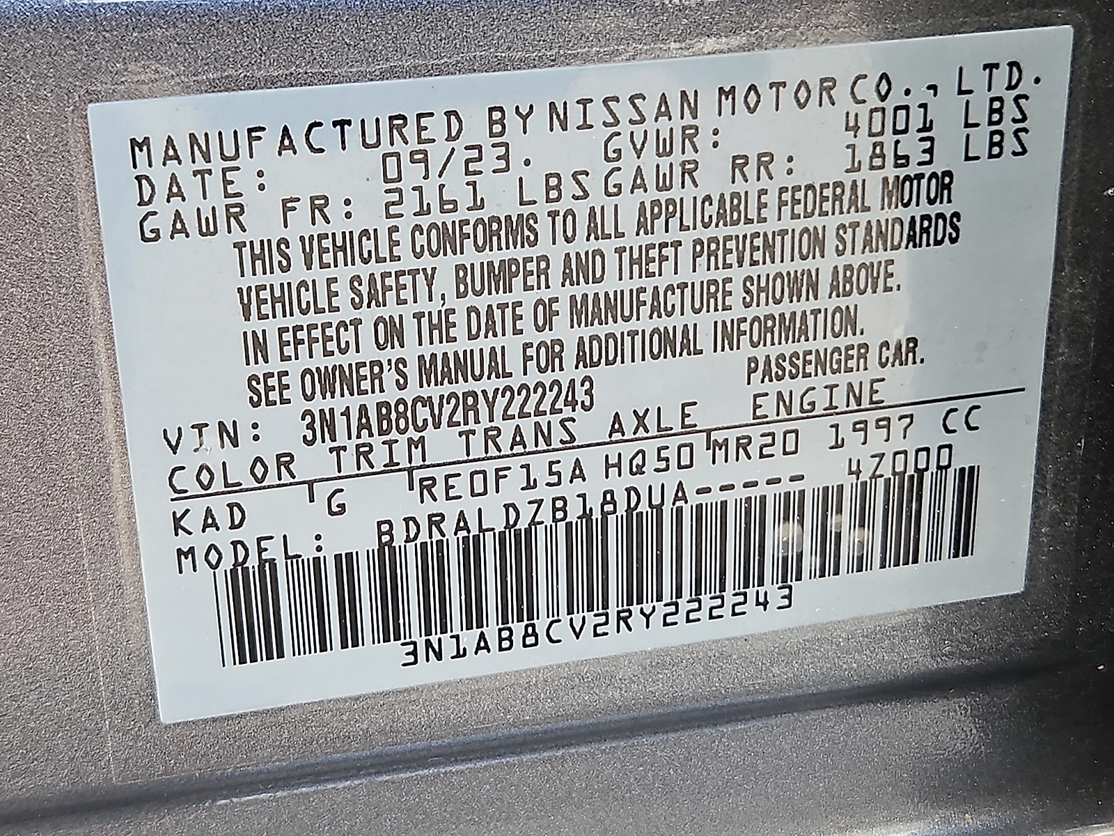 Used 2024 Nissan Sentra Sedan