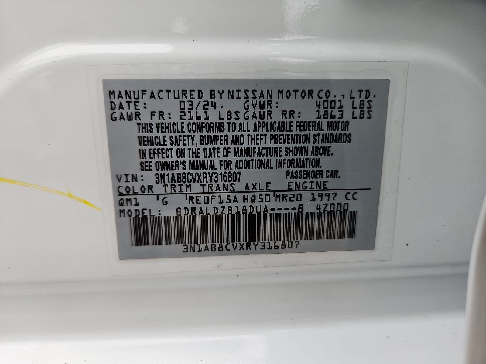 Used 2024 Nissan Sentra Sedan