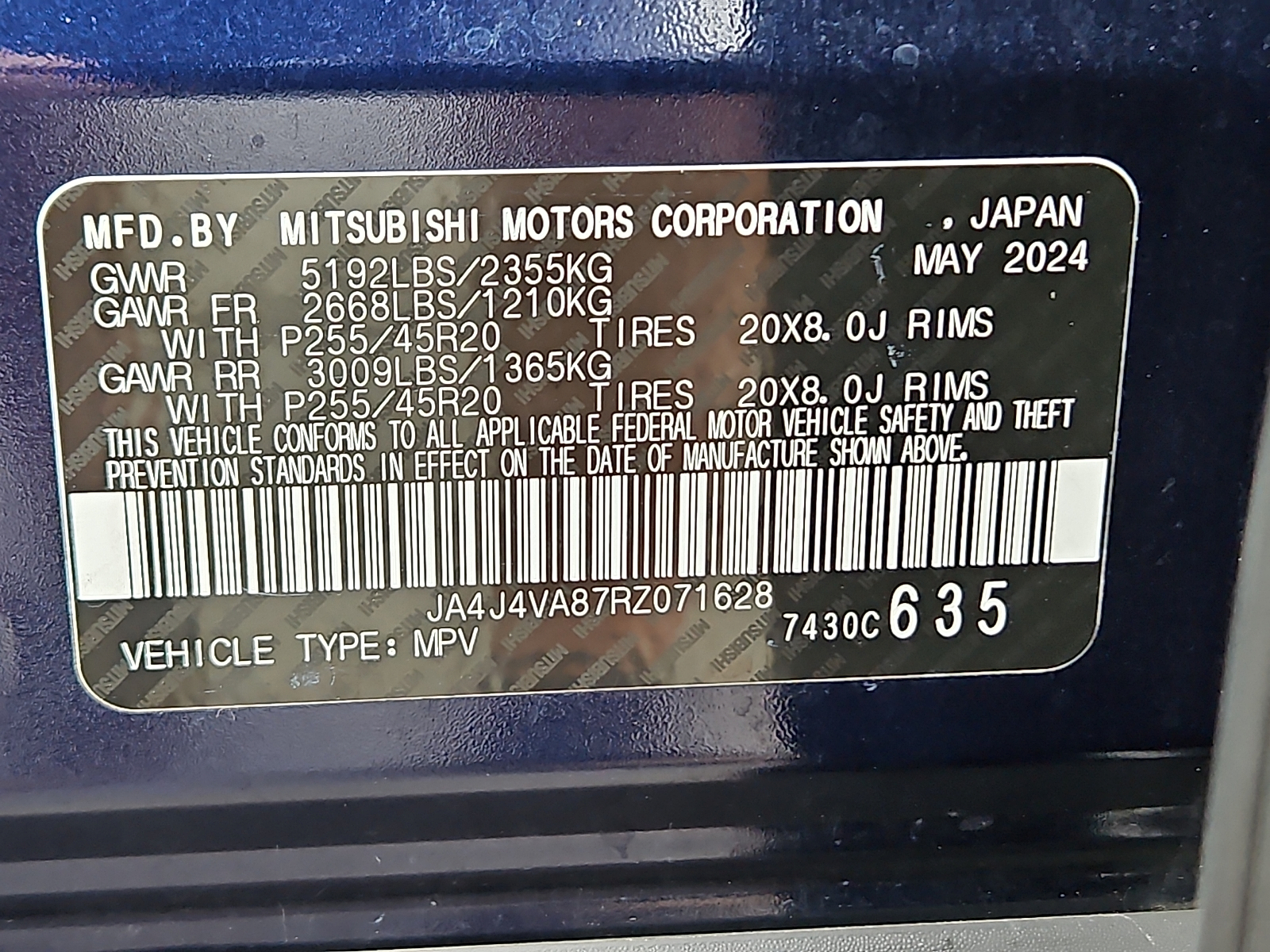 Used 2024 Mitsubishi Outlander Wagon