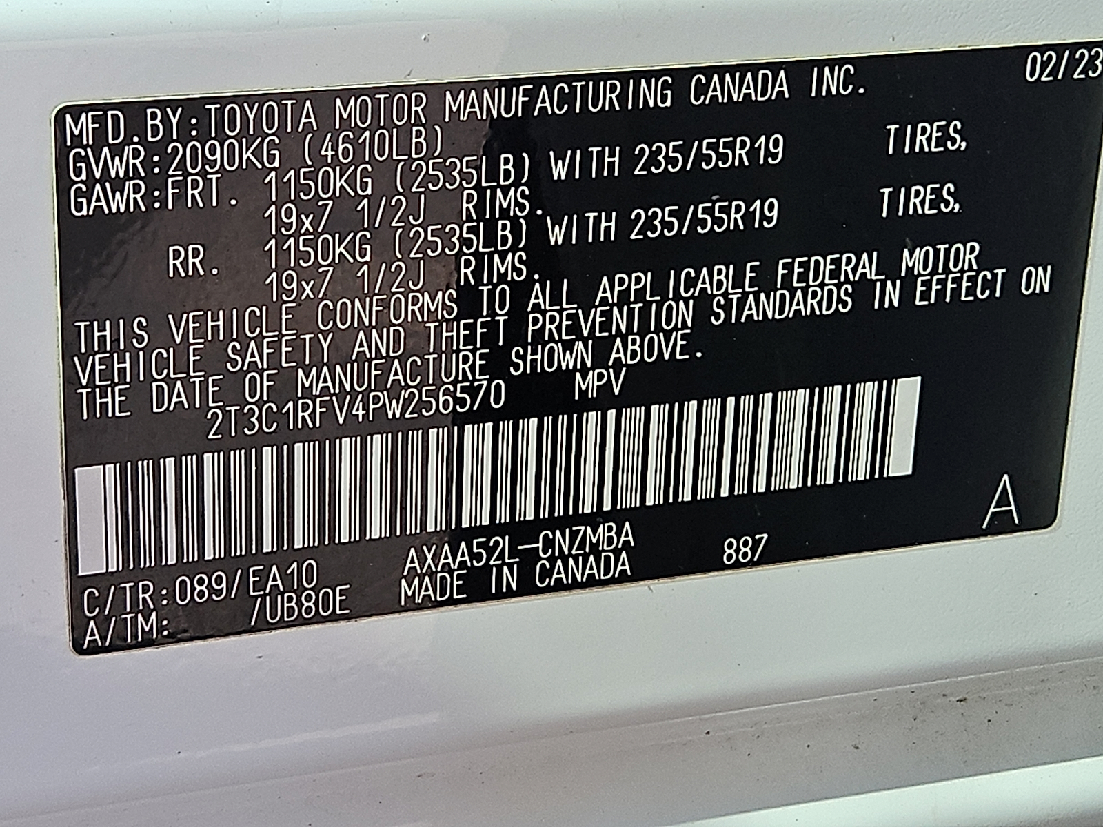 Used 2023 Toyota RAV4 SUV