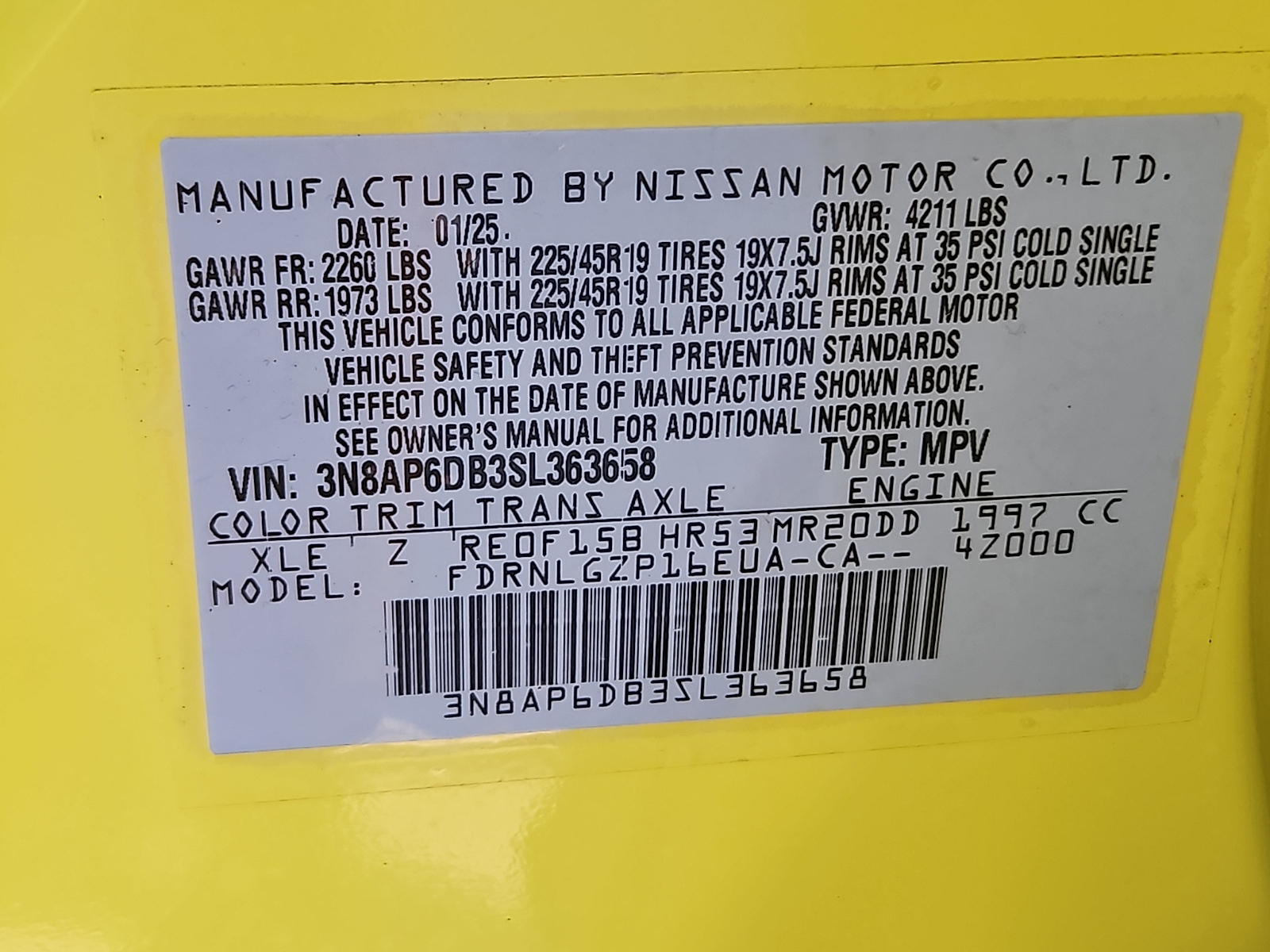 Used 2025 Nissan Kicks SUV