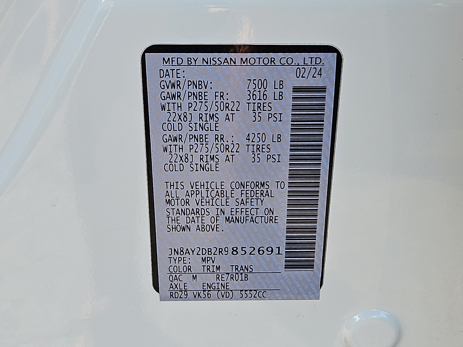 Used 2024 Nissan Armada SUV