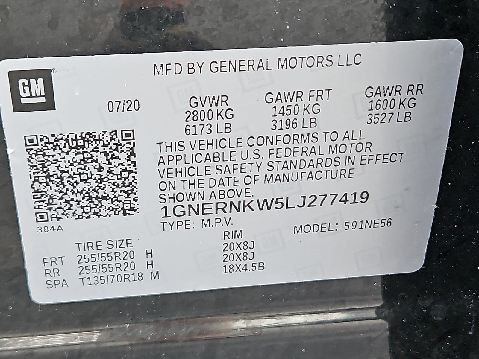 Used 2020 Chevrolet Traverse SUV