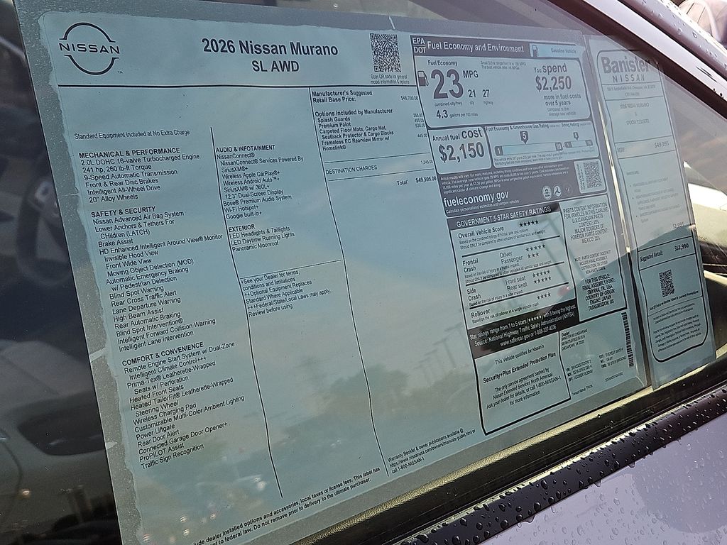 New 2026 Nissan Murano SUV