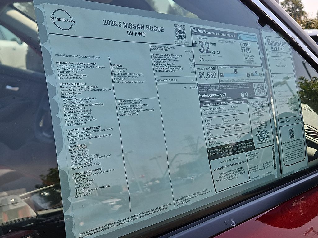 New 2026 Nissan Rogue SUV
