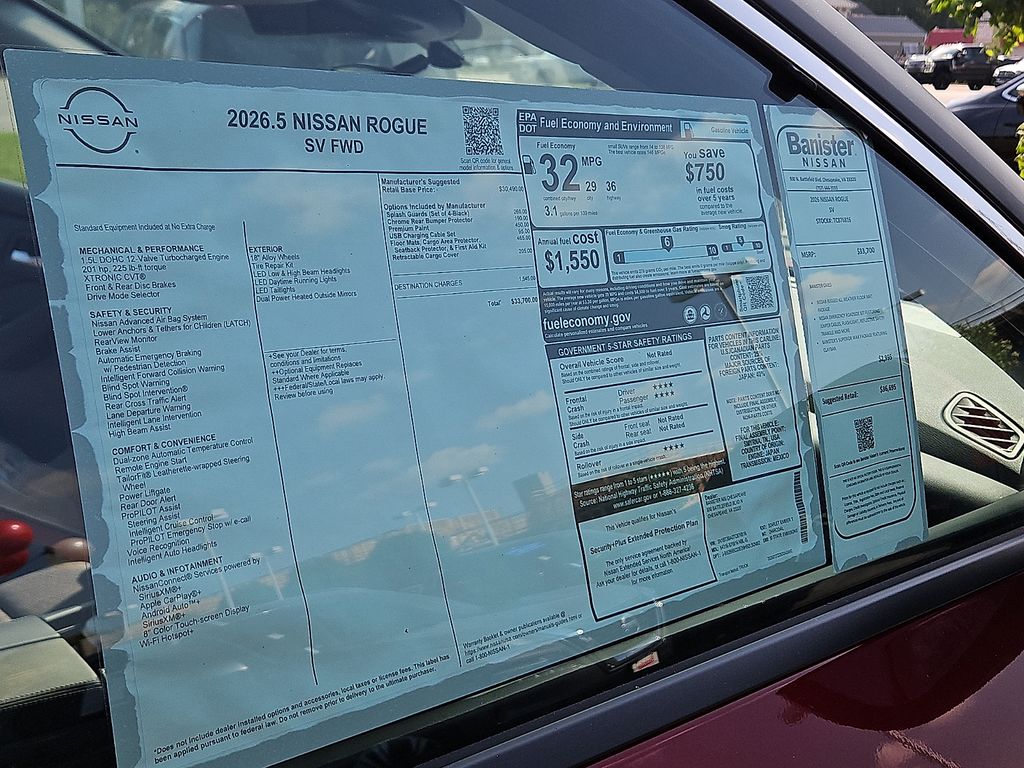 New 2026 Nissan Rogue SUV