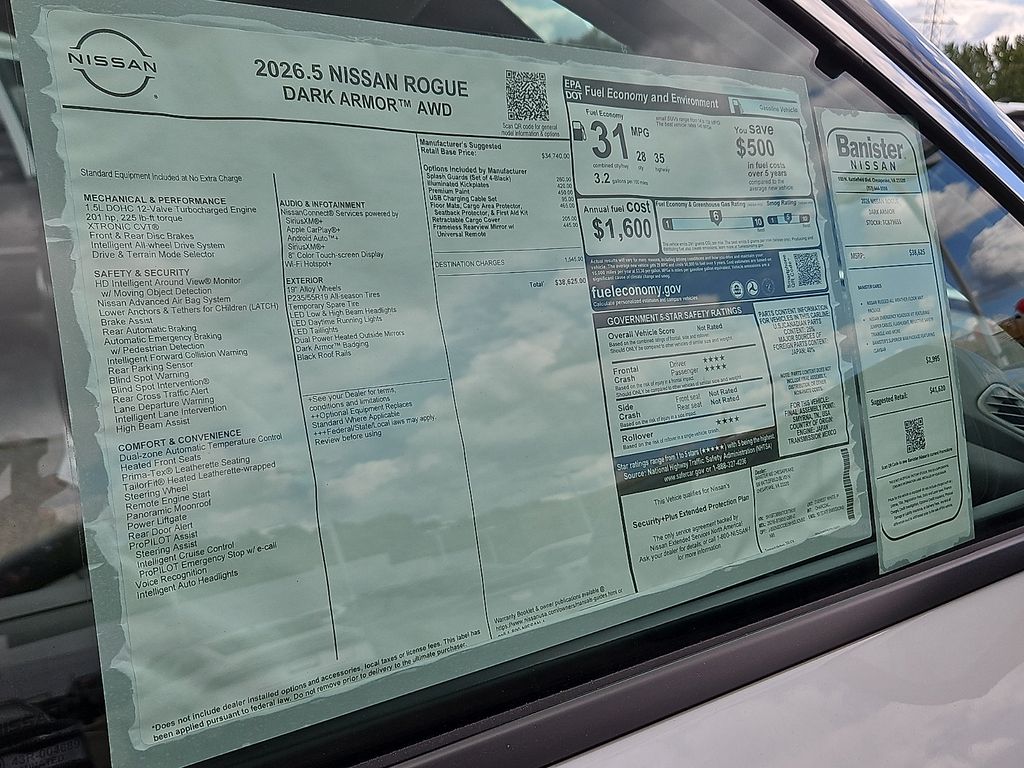 New 2026 Nissan Rogue SUV