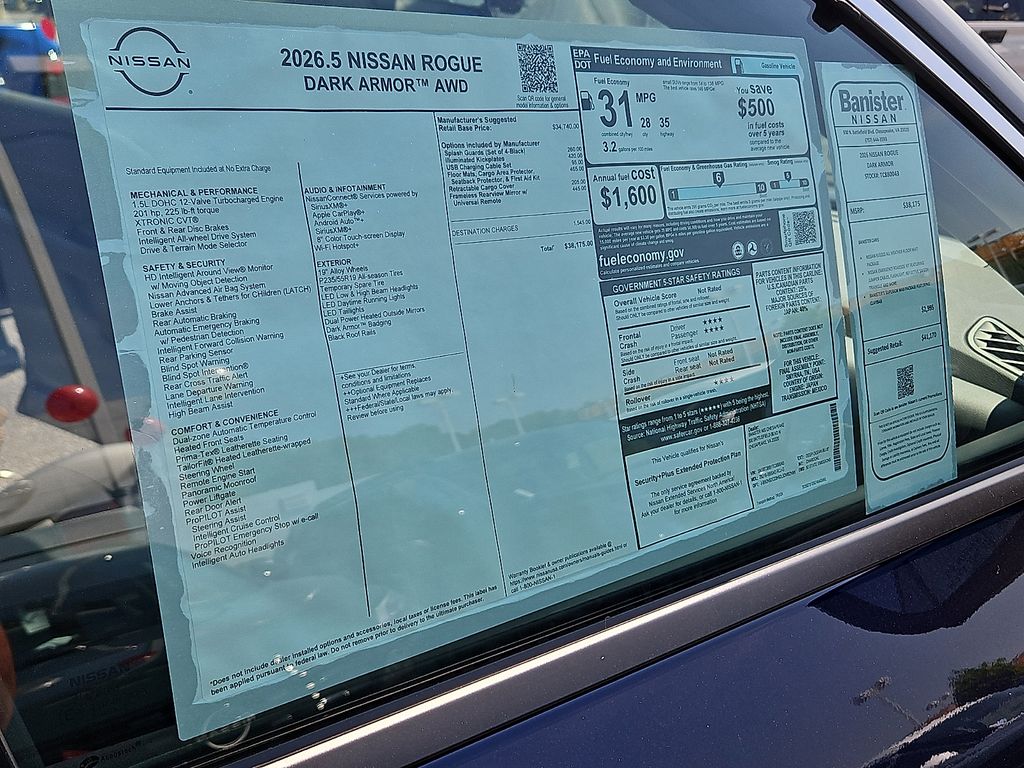 New 2026 Nissan Rogue SUV
