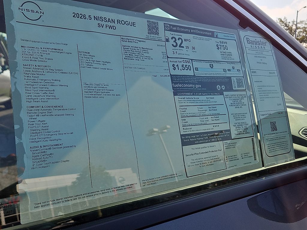 New 2026 Nissan Rogue SUV