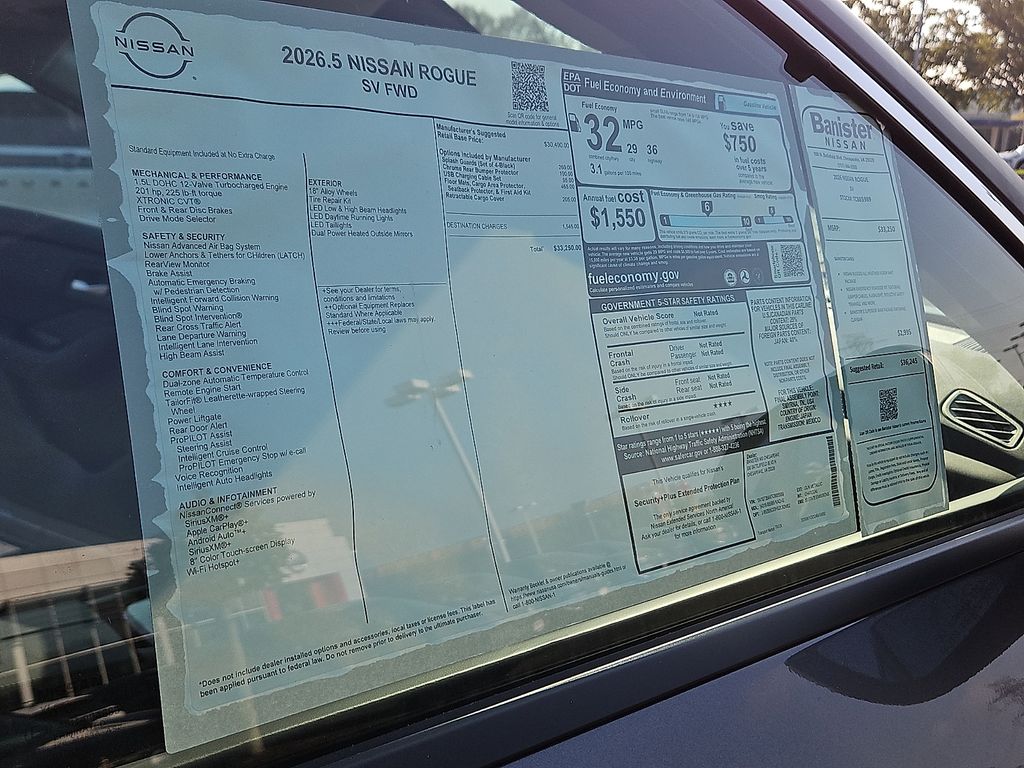 New 2026 Nissan Rogue SUV
