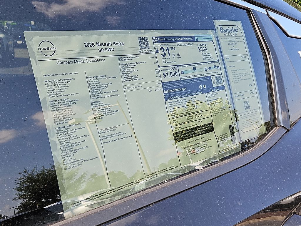 New 2026 Nissan Kicks SUV