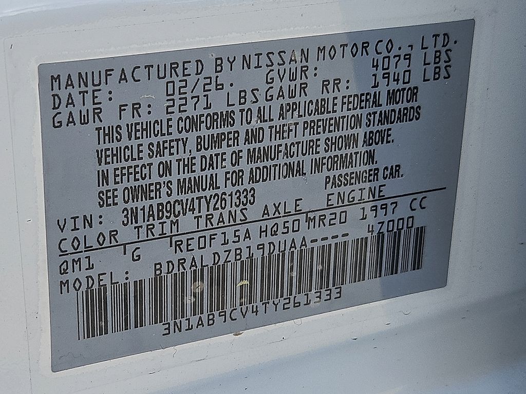 New 2026 Nissan Sentra Sedan
