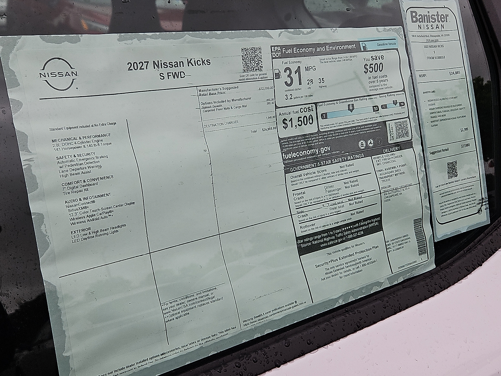 New 2027 Nissan Kicks SUV