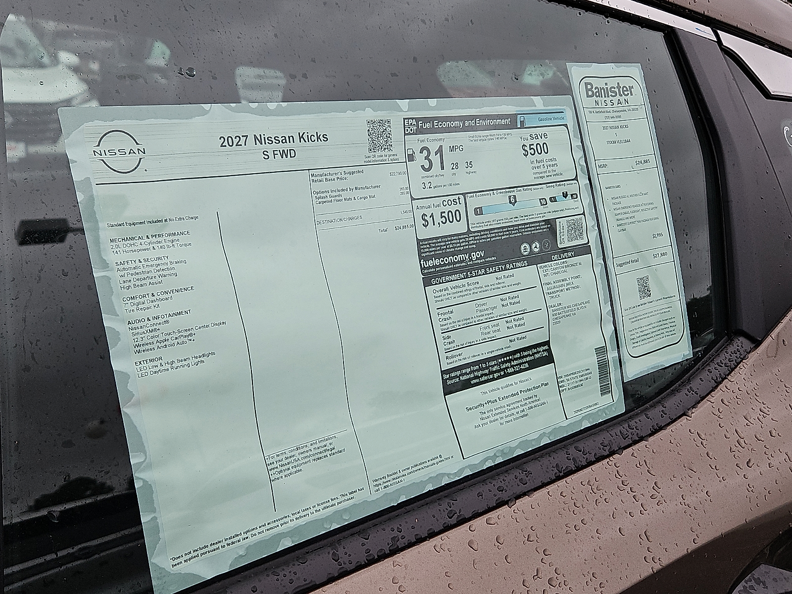 New 2027 Nissan Kicks SUV