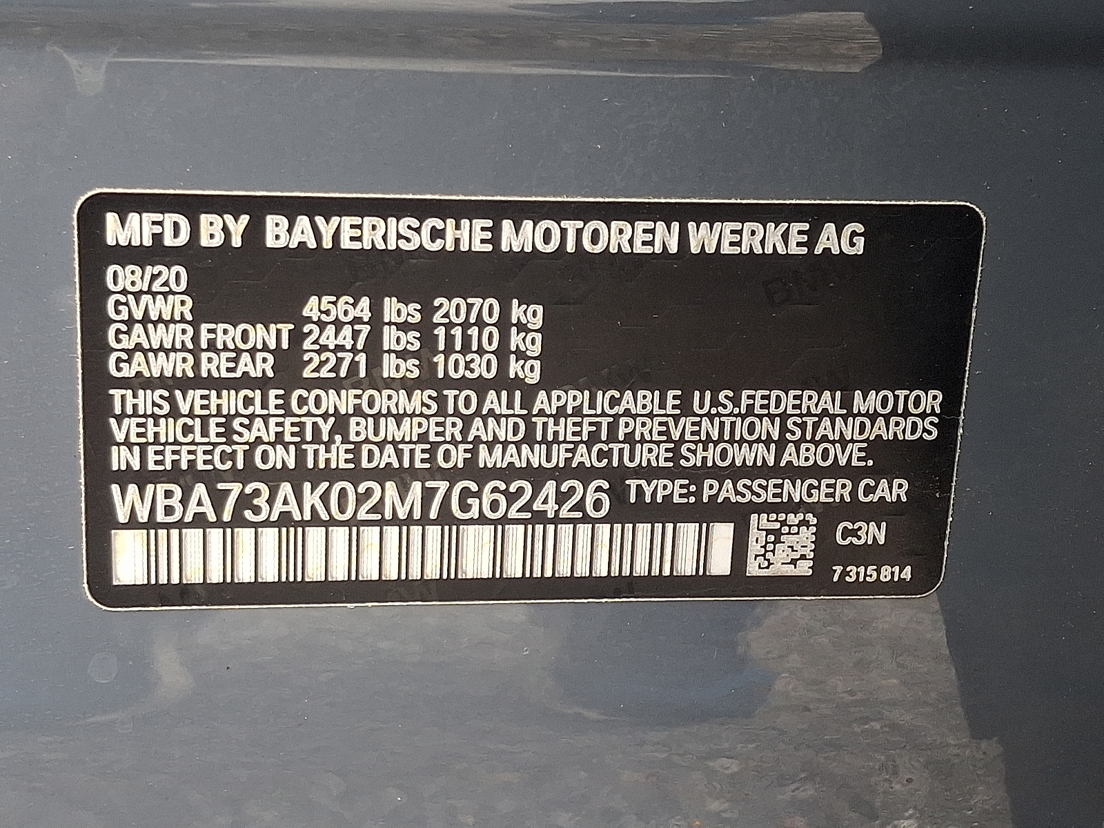 Used 2021 BMW 2 series Sedan