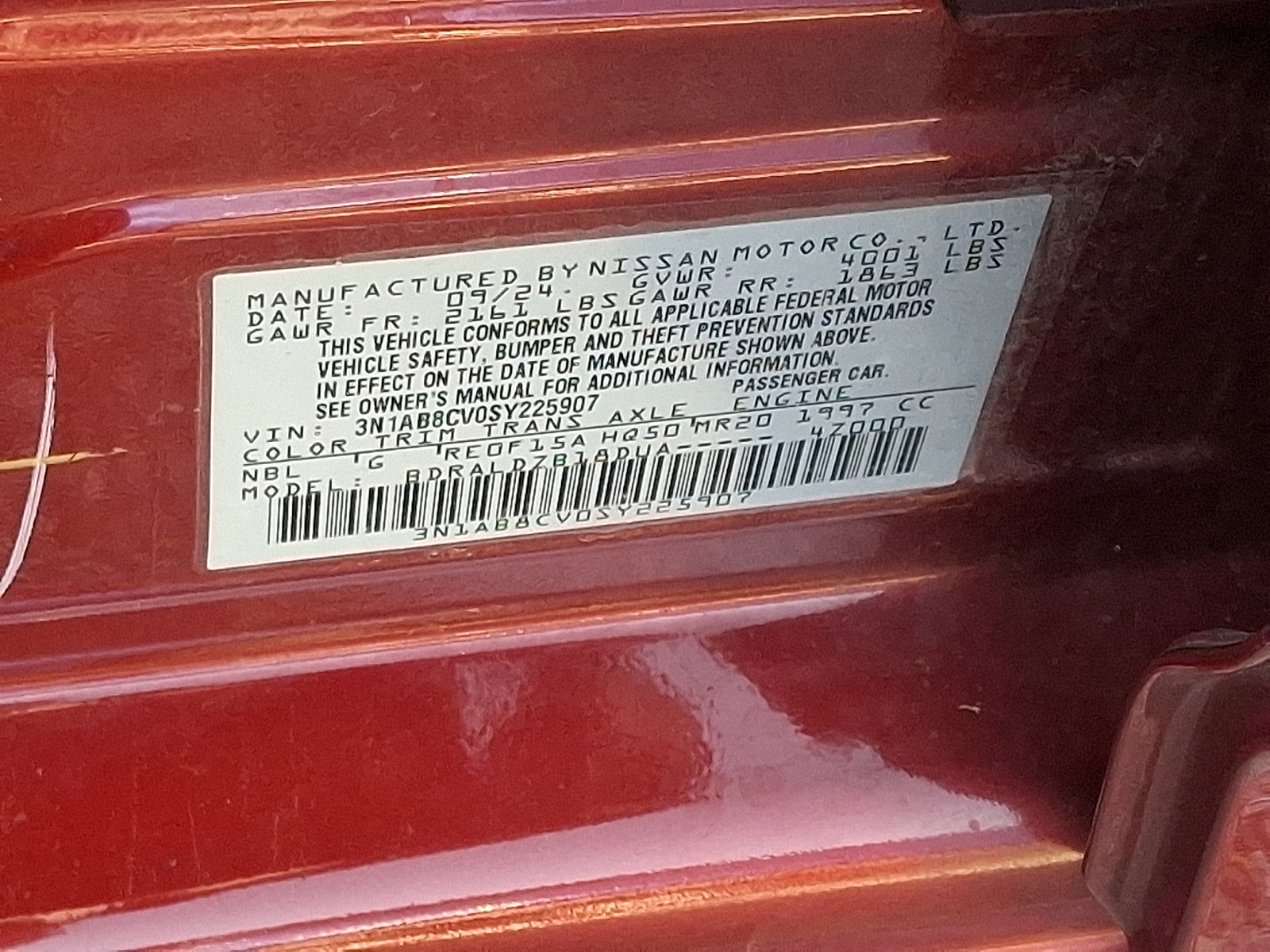 Used 2025 Nissan Sentra Sedan