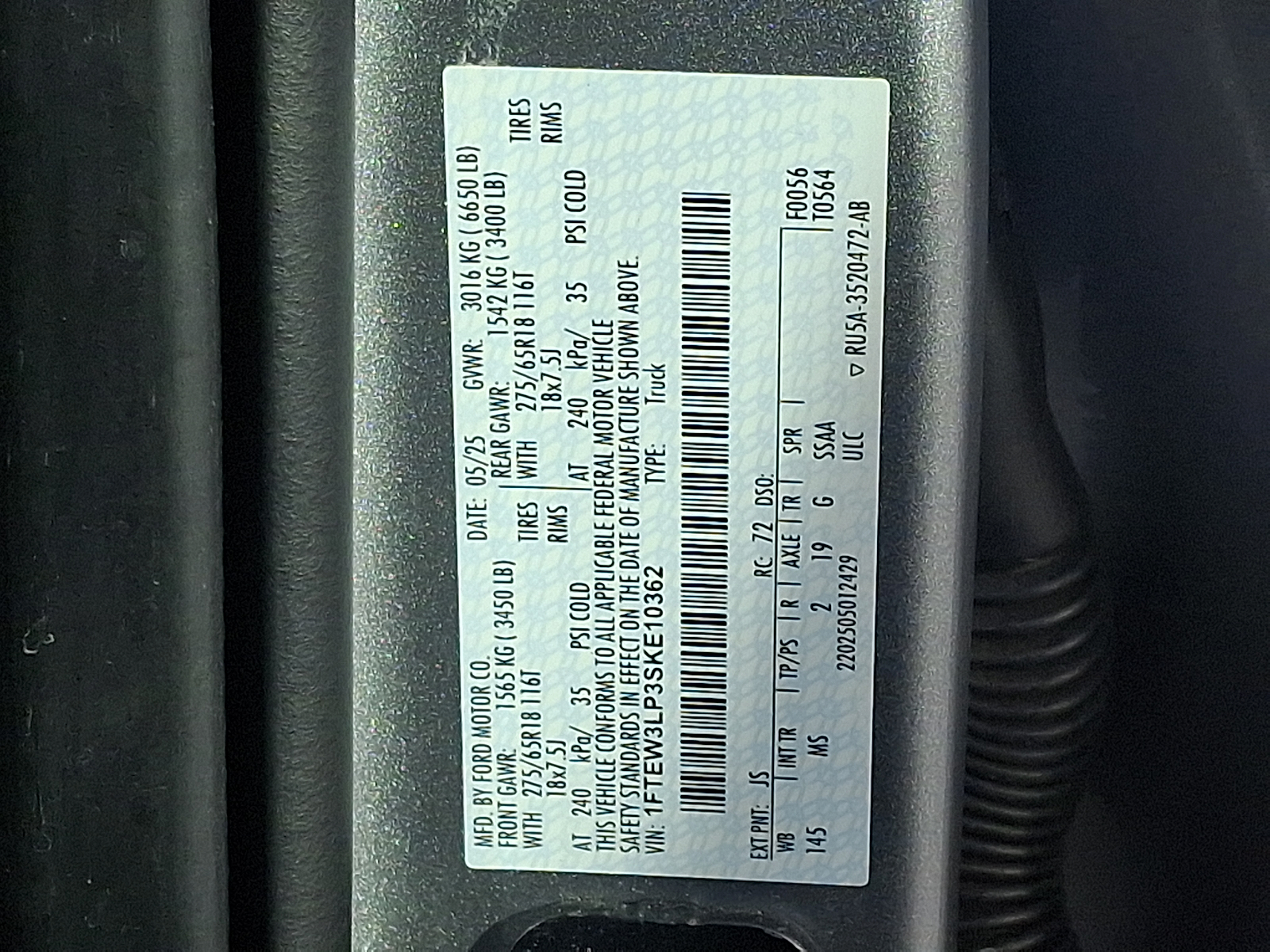 Used 2025 Ford F-150 Truck