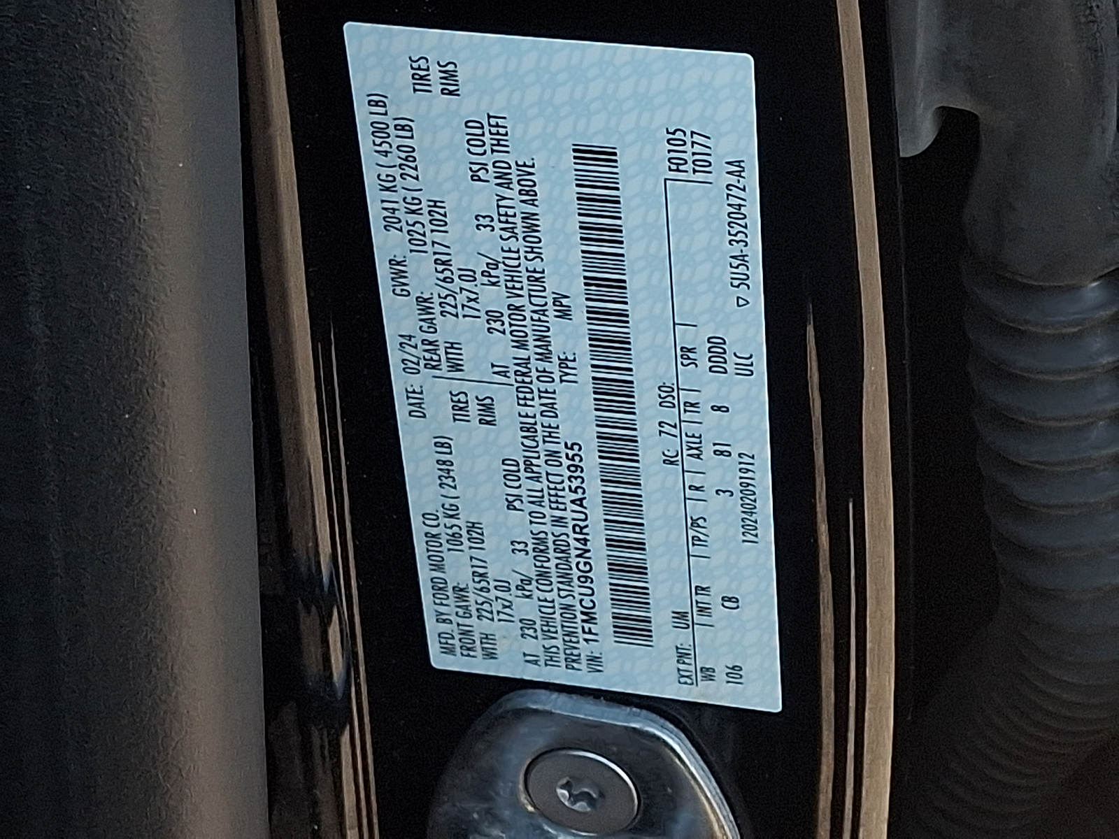Used 2024 Ford Escape SUV