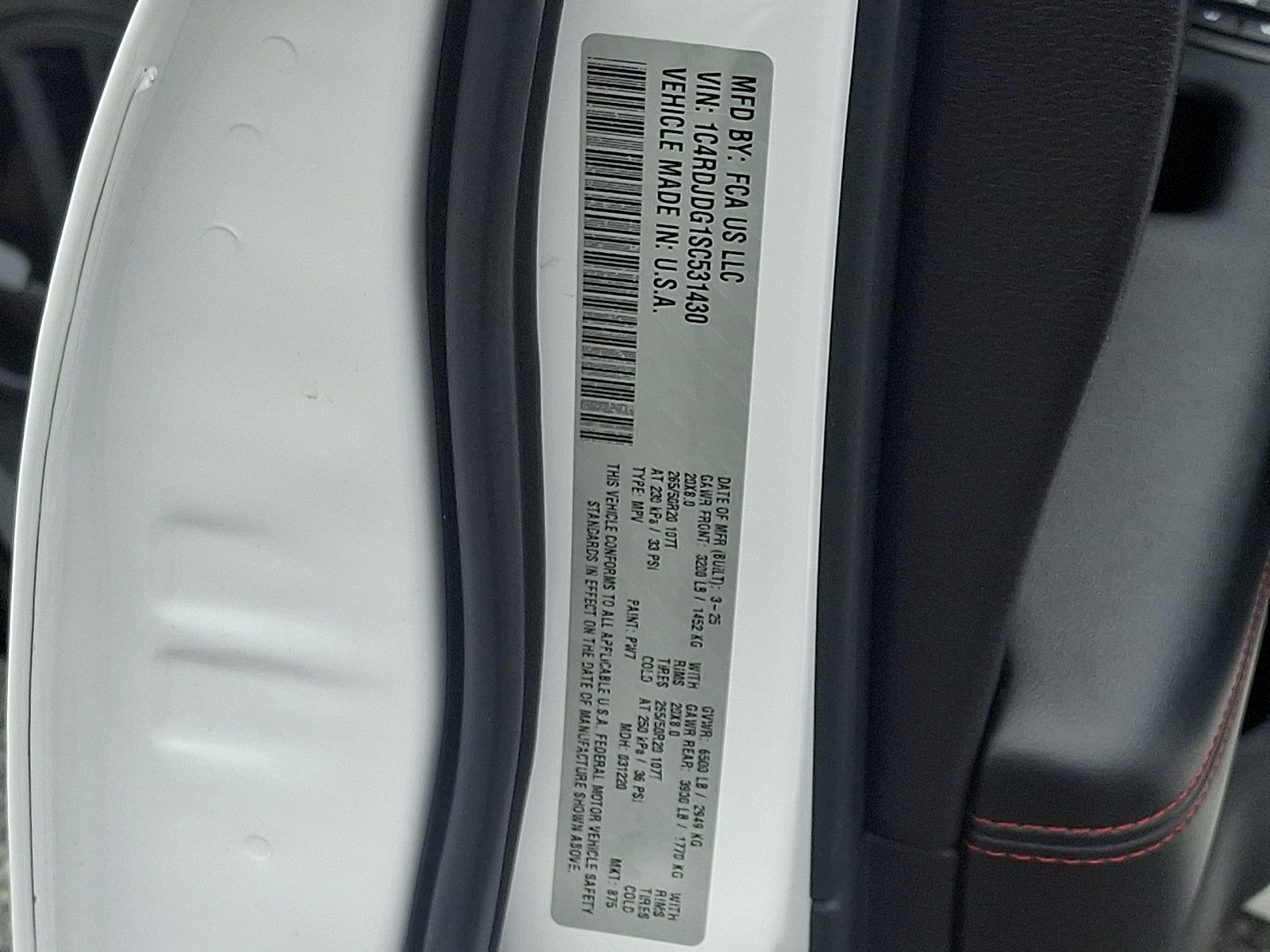 Used 2025 Dodge Durango SUV
