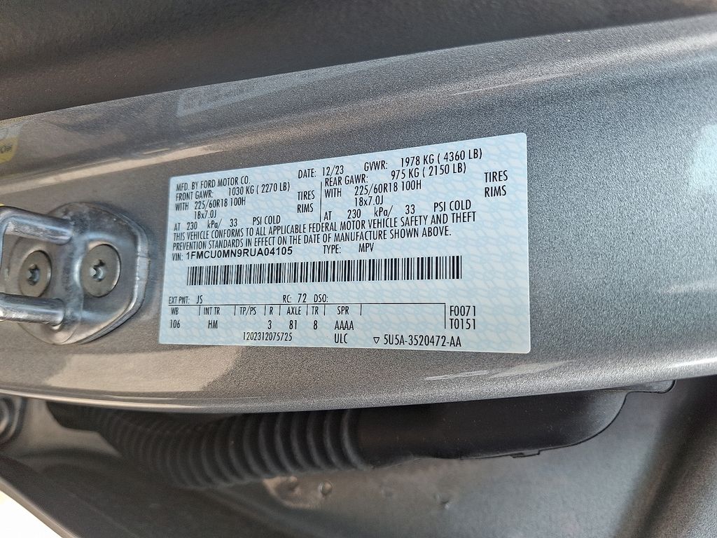 Used 2024 Ford Escape SUV