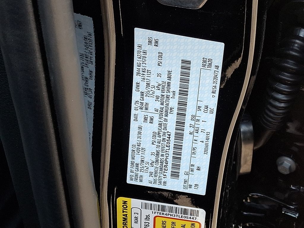 New 2026 Ford Ranger Truck