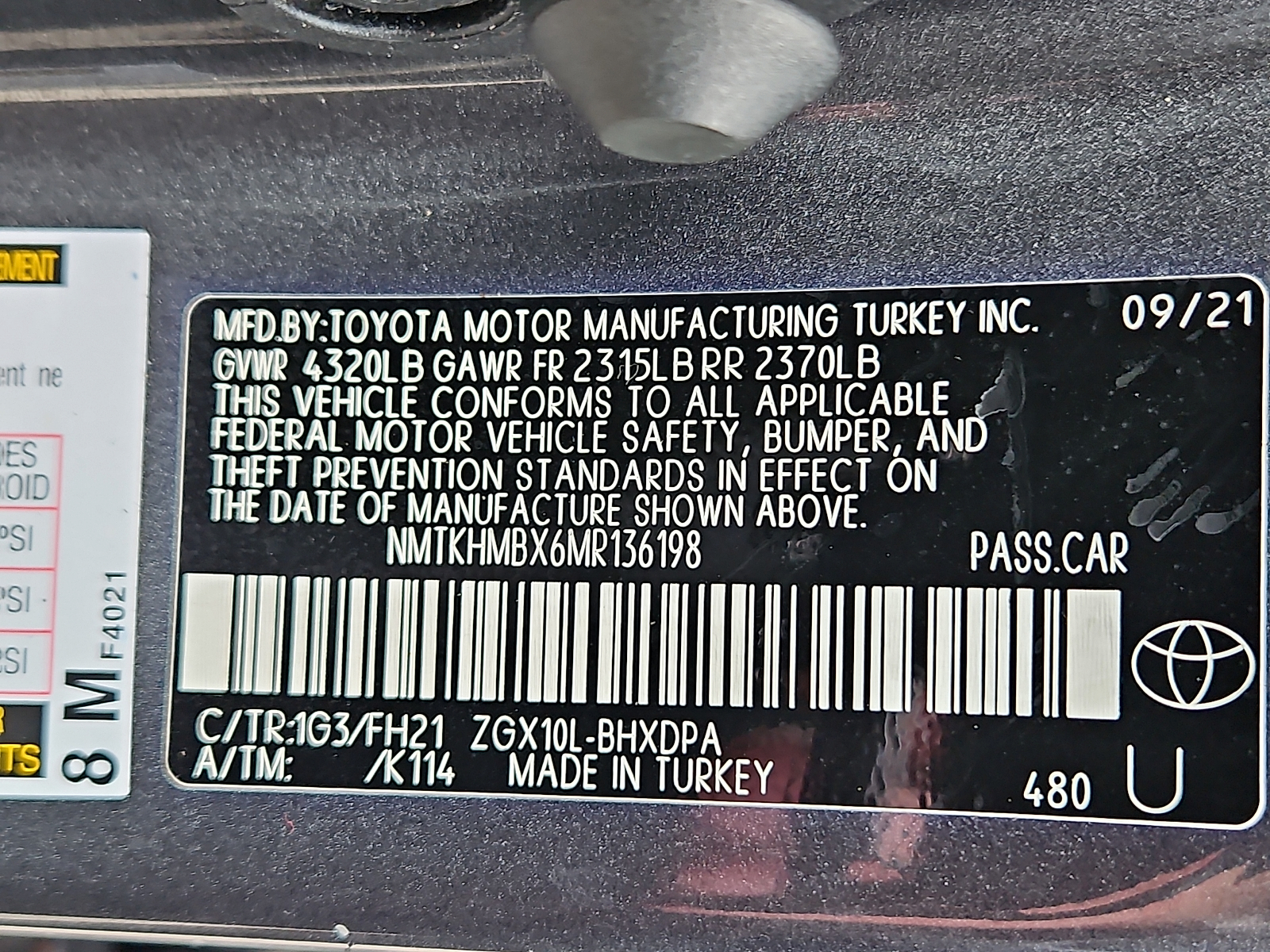 Used 2021 Toyota C-HR SUV