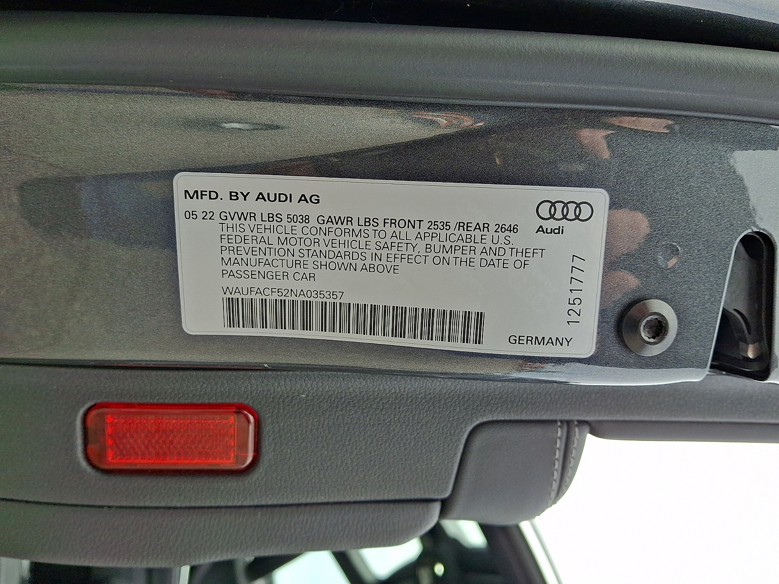Used 2022 Audi A5 Sportback Hatchback