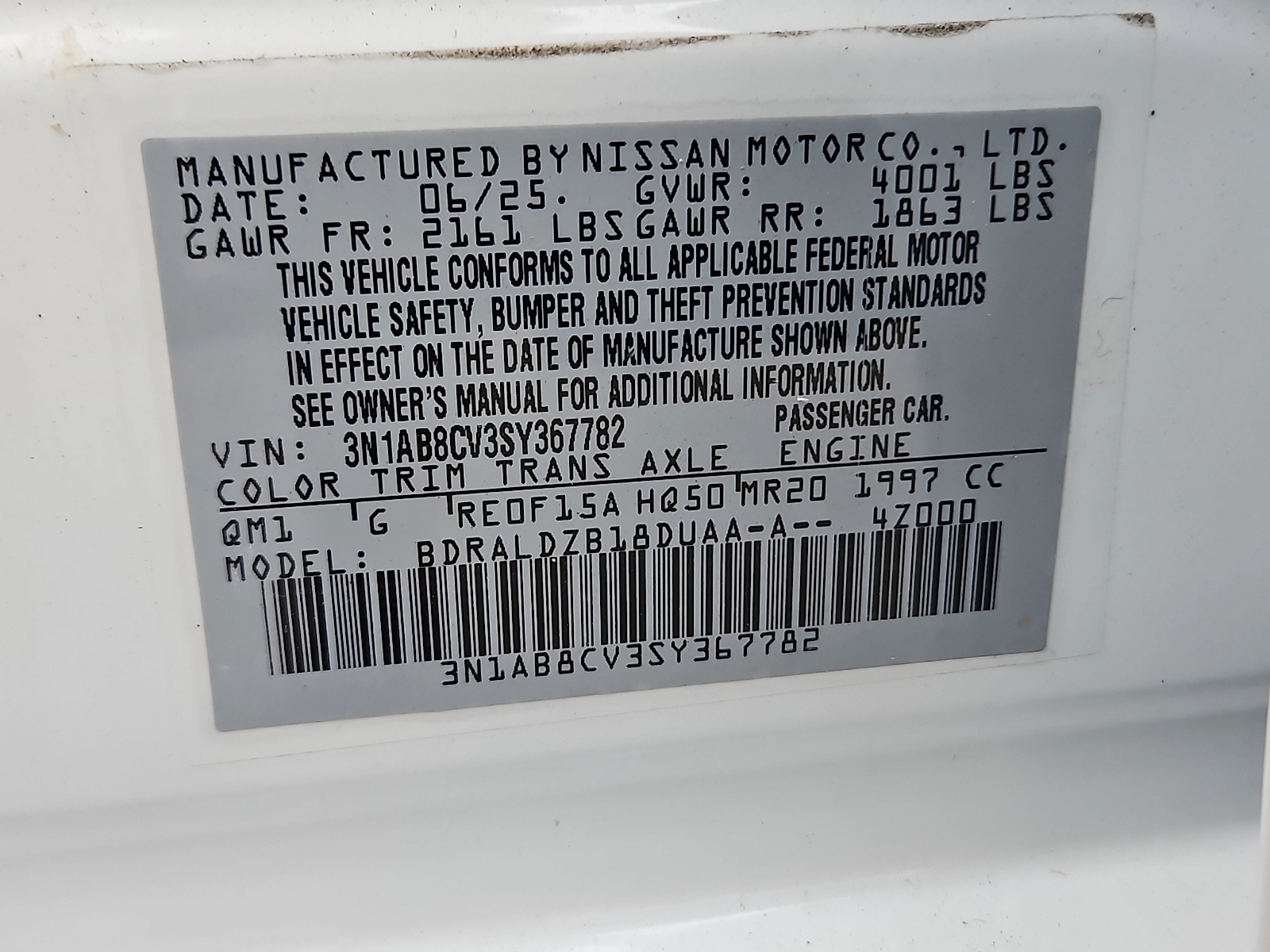 Used 2025 Nissan Sentra Sedan