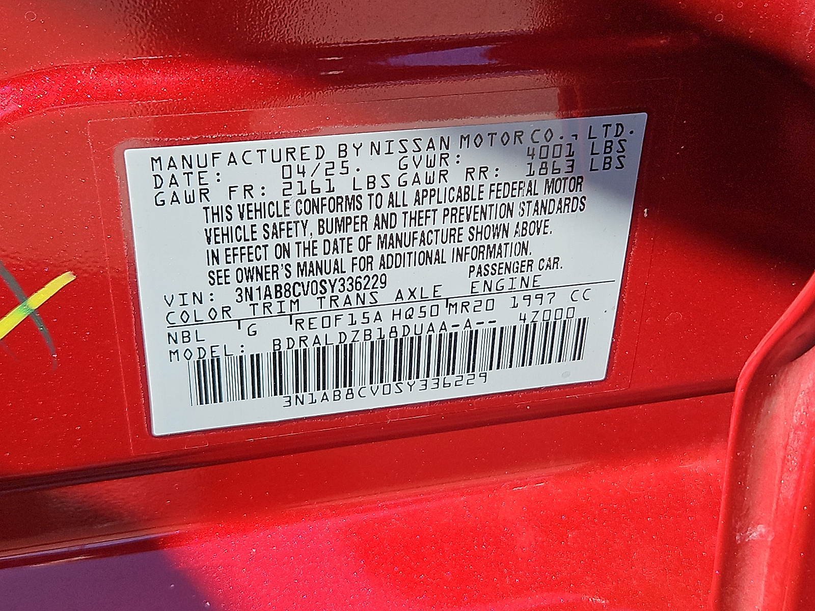 Used 2025 Nissan Sentra Sedan